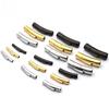 5 Stuks/Partij Roestvrij Staal Drukknop Gesp Leer Koord Armband Veer Gesp Titanium Staal Sieraden Onderdelen Groothandel