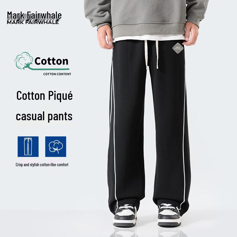 Mark Fairwhale Men's Retro Casual & Sporty Loose-Fit Pants