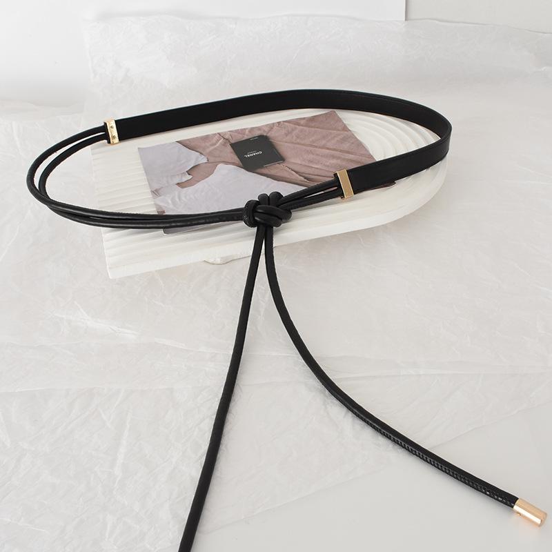 Classic Leather Faux Waist Tie Belt For Women Suitable For Coats Sweaters Dresses And Trendy Styles Winter