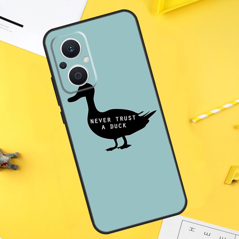 Süße Cartoon-Ente für OPPO Reno 14 13 12 11 10 Pro 8T 11F 12F 13F 14F 7 8 Lite OPPO Find X9 X8 X6 X5 Pro Hülle