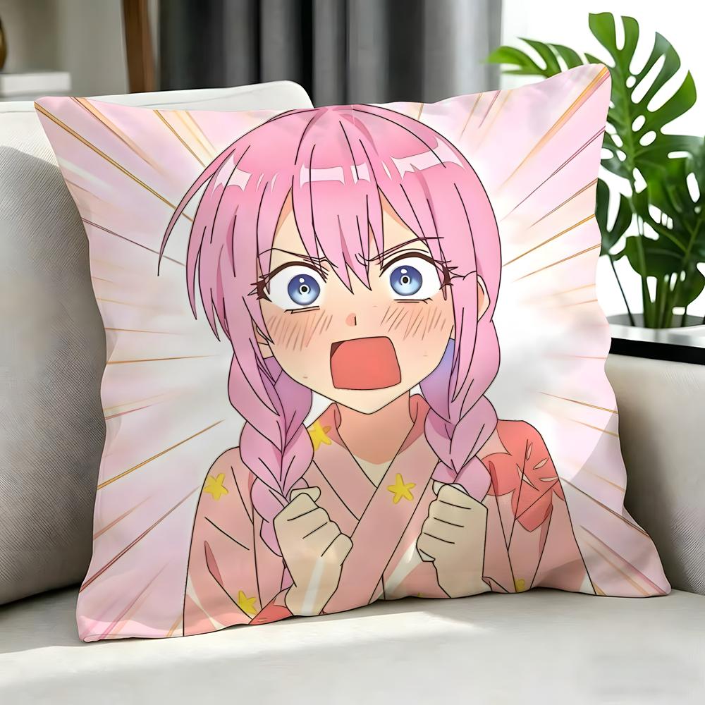anime Shikimoris Not Just a Cutie Cushion Cover Cushion Cover Set Pcs x x x Pillowcase Decorative Sofa Home Decor
