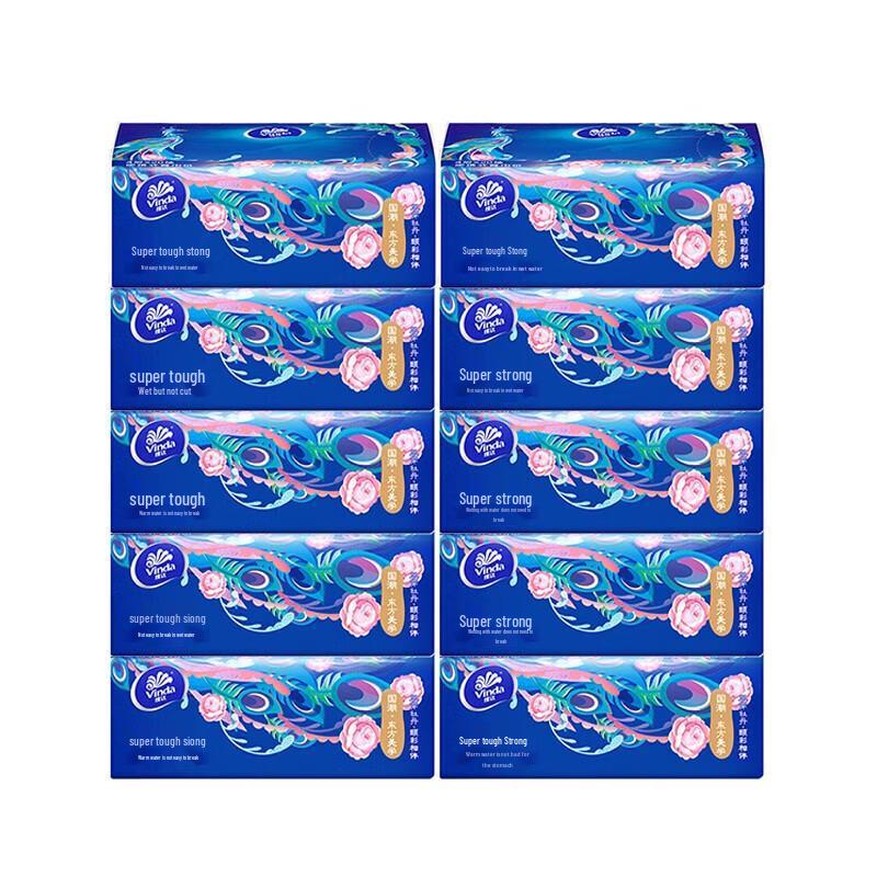 Vinda Ultra-Tough 4-Ply Portable Facial Tissue