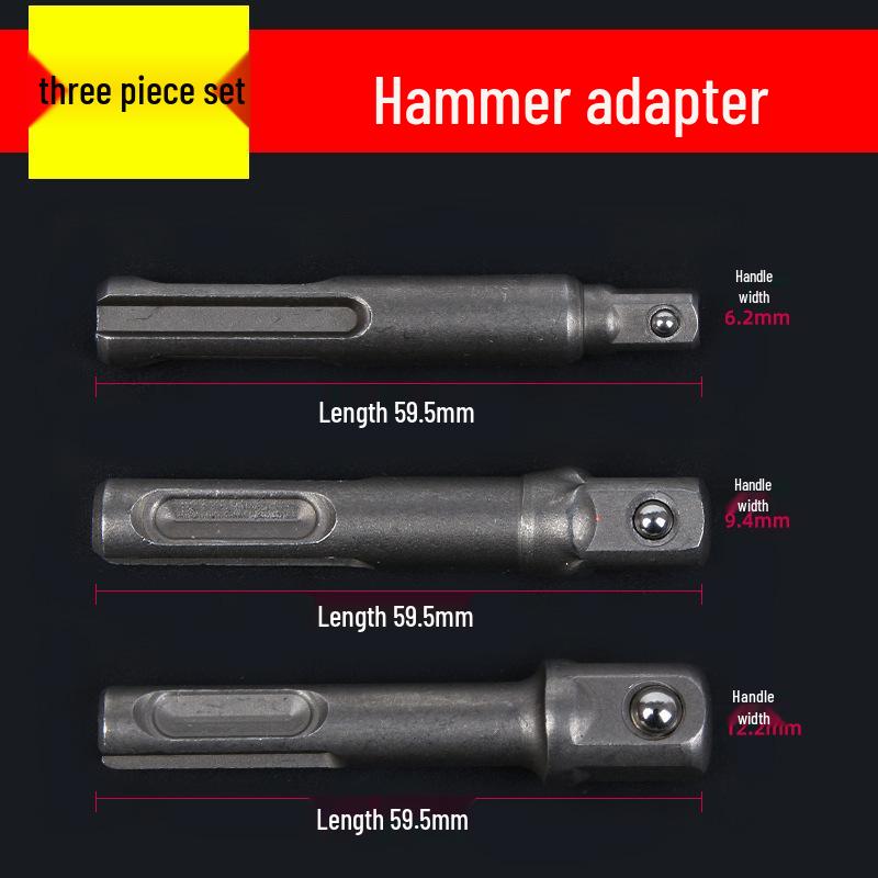 SDS Shank Impact Drill Adapter & Screwdriver Bit Converter