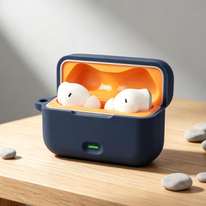 Earphone Skin Silicone Housing Case Dustproof Water Resistant Guarding Against Protective Cover Damage Prevention Sleeve