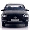 Welly Hyundai Sonata DN8 Diecast Model Car, Black, 1pc