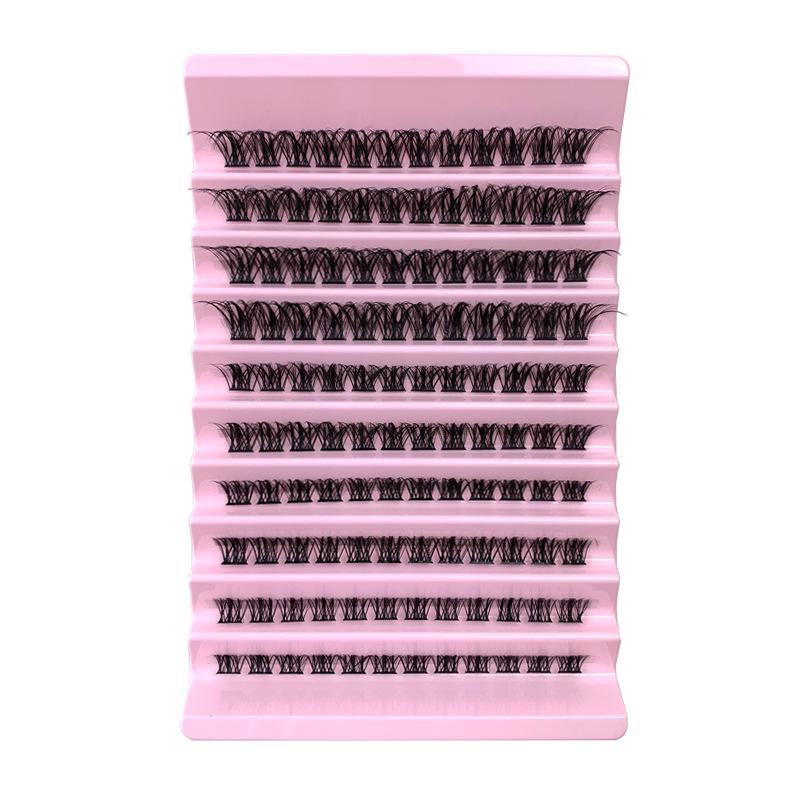 New Hot-Selling Segment Cluster False Eyelashes for Self-Grafting - Large Capacity for European and American Markets.