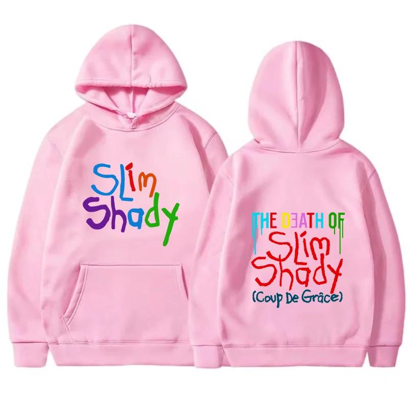 Hot Eminem New Album The Death of Slim Shady Renaissance Hoodies Women Clothing Harajuku Autunm Winter Unisex Graphic Pullovers