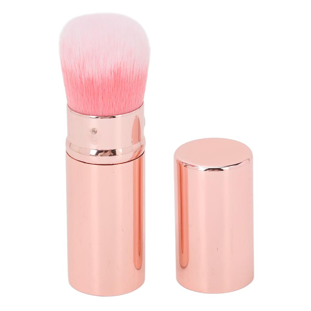 Retractable Makeup Brush Travel Portable Soft Hair Loose Powder Brush Cosmetic Tool for Makeup