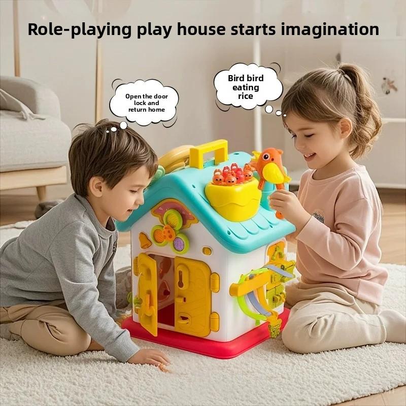 Giocattoli Educativi Montessori per Neonati da 6 a 12 Mesi e Oltre Gioco di Ruolo Apprendimento Precoce Sviluppo dell'Intelligenza Giocattoli per Bambini Regali