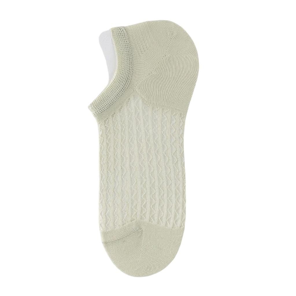 Women's Ultra Thin Hollow Mesh Breathable No Show Invisible Socks Lightweight Low Cut Ankle Socks for Daily Wear