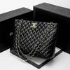 Kosočtvercová taška velkokapacitní dámská taška nová trendy řetízková taška přes rameno všestranná messenger tote taška