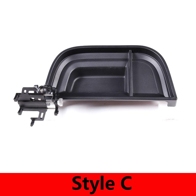 For Ford Maverick -25 ABS Black Car Dashboard Storage Box Tray Phone Holder GPS Navigation Bracket Interior Car Accessories