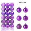 4CM Christmas Decoration Christmas Balls Hanging Xmas Tree Pendant for Home Party Decor 2025 New Year Navidad Gifts Ornaments
