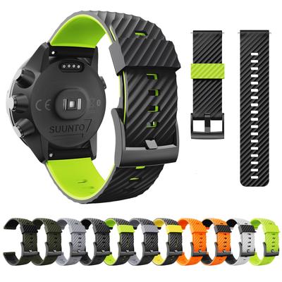Per Suunto 7/Suunto 9 Cinturino Bracciale Per Suunto 9 Baro/9 Spartan/9 GPS Morbido Silicone Sportivo Cinturino di Ricambio