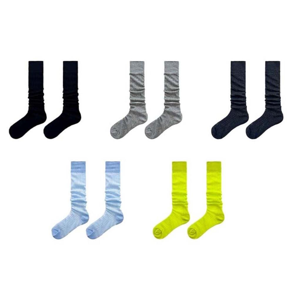 Thin Thin Long Socks Lolita Mid-tube Stocking Korean Ins Knee High Socks  Ballet
