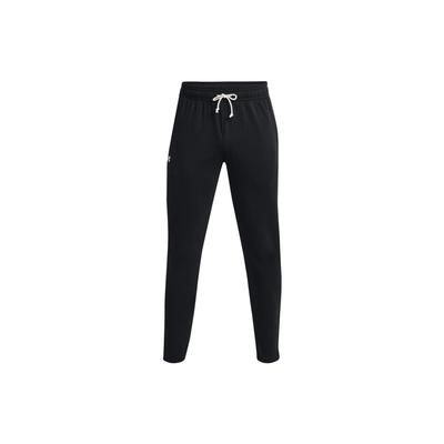 Calças Terry Rival com Cordão e Punhos Elásticos Masculino Parte Inferior Preto 1376772-001