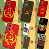 CCCP Soviet Union Russia Case For OPPO Reno 11F 10 Pro 4 5 6 7 8 Lite 4Z 5Z 8T OPPO Find X5 X6 Pro X2 X3 Neo Cover