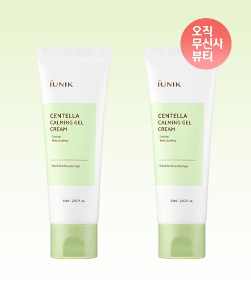 IUNIK Centella Calming Gel Cream 60ml (2-pack) NONE