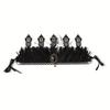 Party Costumes Women Crown Tiara Gothic Style Halloween Headpiece Red Rose Headband  Masquerade