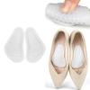 2 Pairs Arch Support Insoles Breathable Cushioned Forefoot Protectors Pad For Women Men Daily Work and Flat Feet Relief