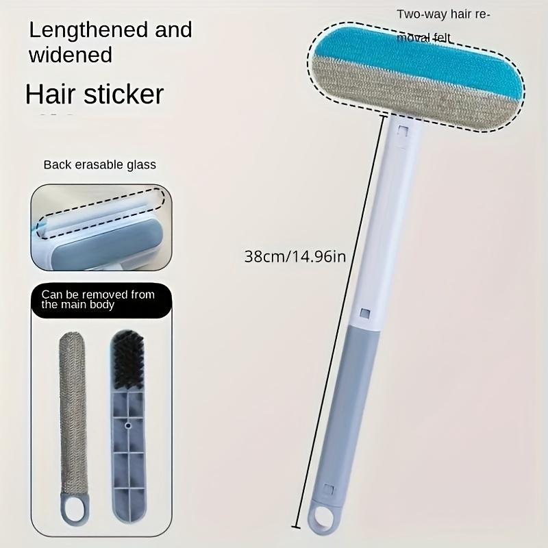 

1pc Multi-functional Pet Hair Remover, Long-handle Durable Nylon Lint Roller – Suitable for Cat and Dog Hair on Beds and Sofas