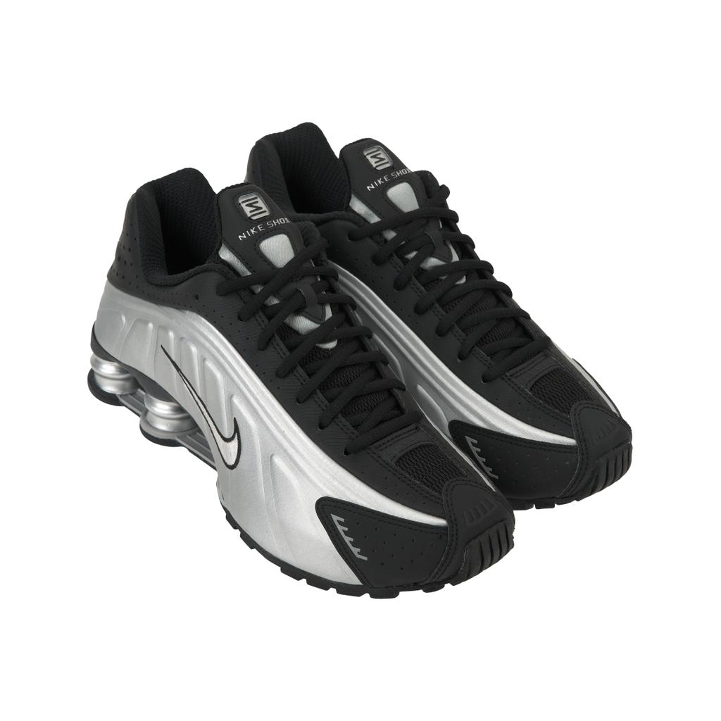 Nike Shox R4 Metalická Stříbrná Černá Unisex Tenisky HQ1988-007