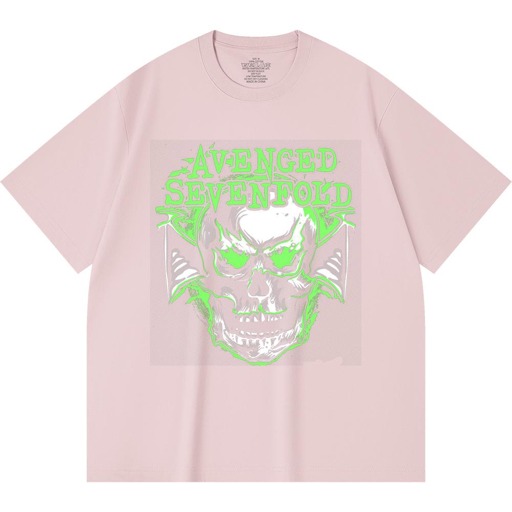 230 Gsm 100% Cotton Heavy Metal T-Shirt Rock Band Popular Music Print Unisex Heavy Cotton T Shirt