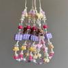 Hanging Keychain Y2K Phone Chain Niche Design Phone Strap Cellphone Lanyard  Jewelry Gift