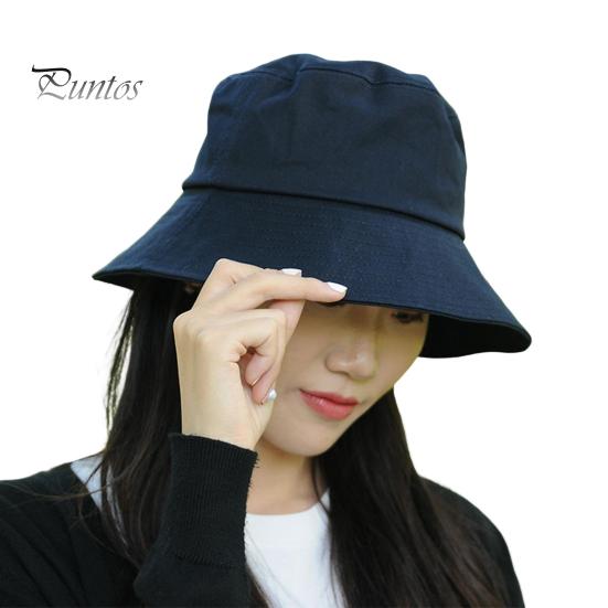 Spring Summer Fisherman Hat Flat Top Wide Brim Solid Color Basin Hat Breathable Versatile Travel Outdoor Sunshade Hat