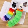 Pendentif Chenille en Coton PP Poupées Peluches Animal Arc-en-ciel Porte-clés de Voiture Kawaii Bijoux Tendance Cadeau