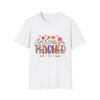 Teacher Appreciation Unisex Softstyle T Shirt, Gifts, Floral Teacher Tee,