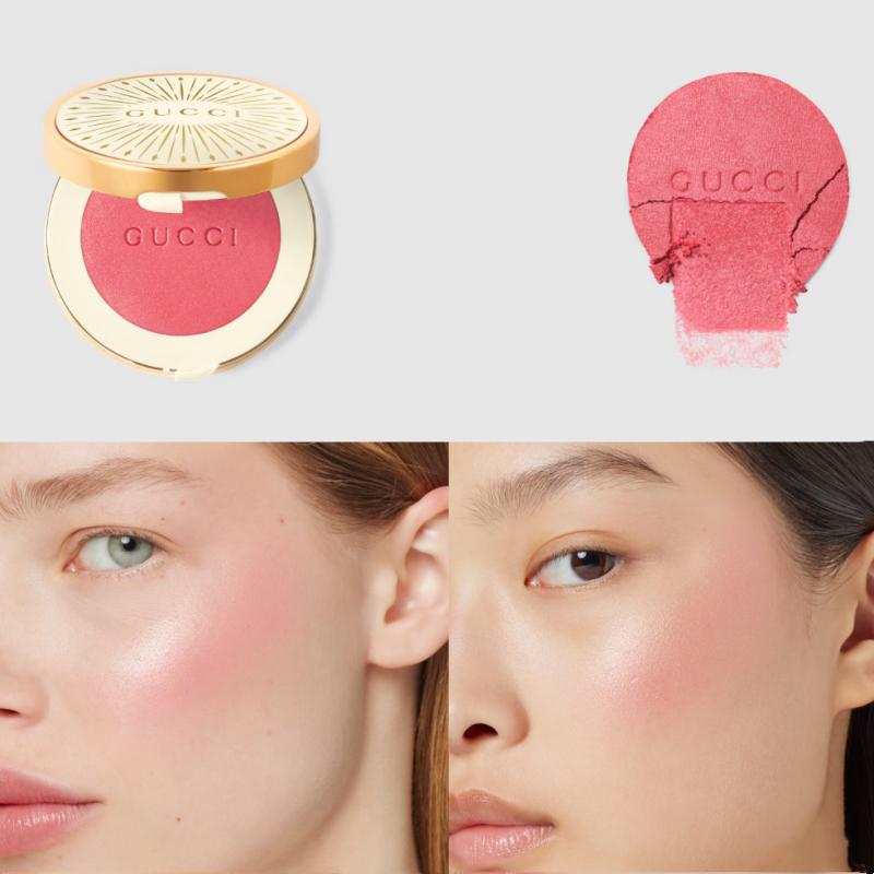 Gucci Star Diamond Bright Blush Easy To Color Natural #02 Fresh Coral 5.5g