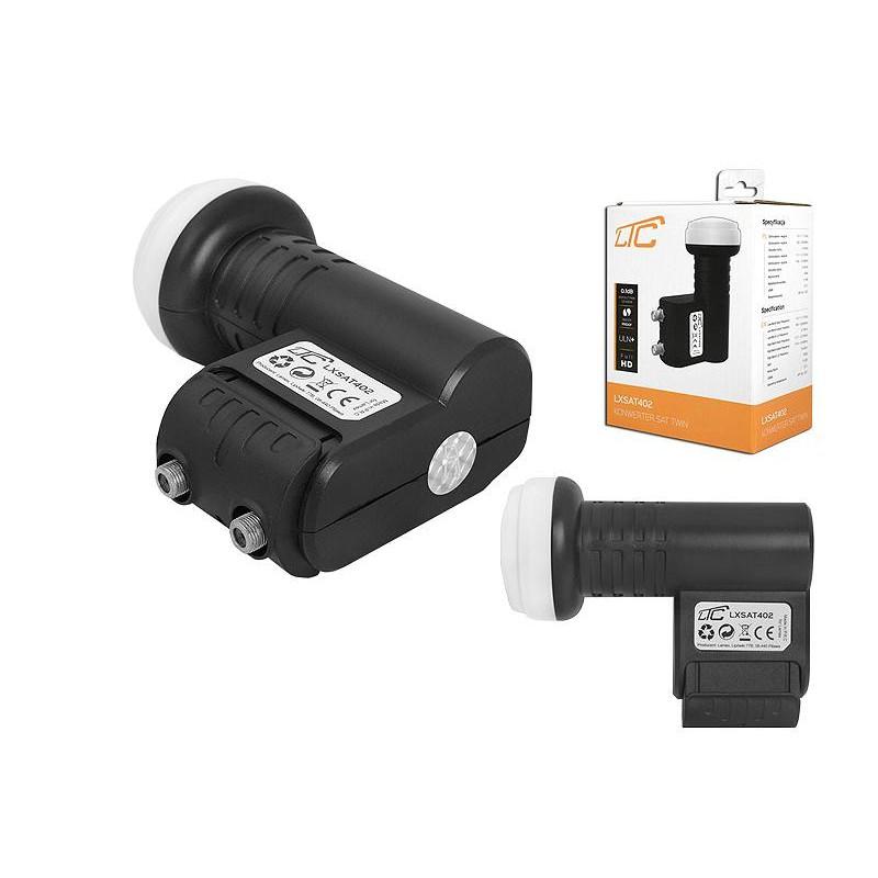Konwerter Sat Twin Ltc Black