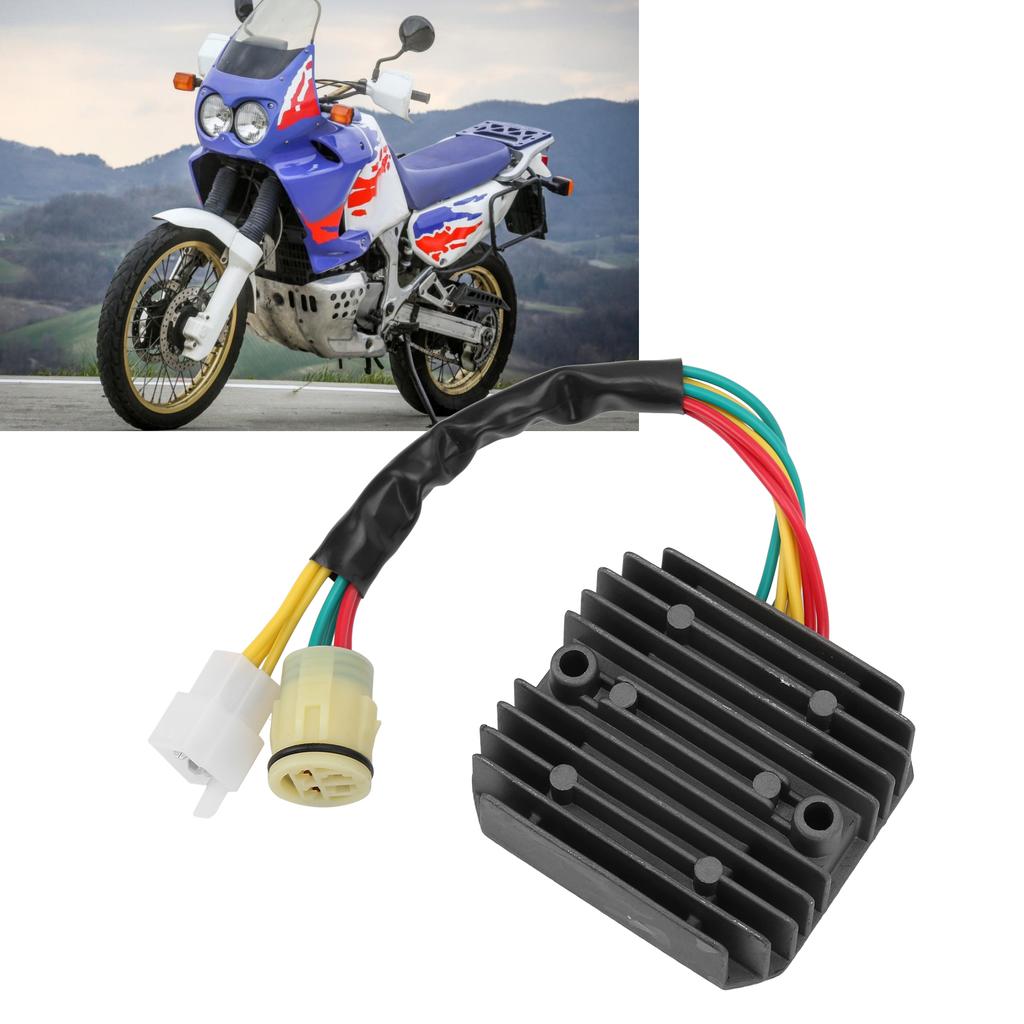 Motorcycle Voltage Regulator Metal PVC Accessories Replacement for XRV 750 Africa Twin