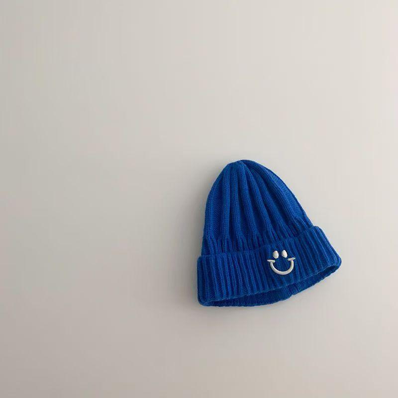 Baby Wool Hat Autumn and Winter Knitted Warm Baby Hat Versatile Boys and Girls Pullover Hat