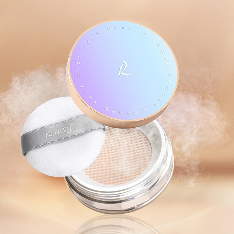 

Klaisy Soft Mist Waterproof Setting Powder - Sweatproof, Oil Control, Long-lasting, Matte Finish, Invisible Pores.