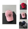 Colifanria Bear Embroidered Baseball Cap With Wide Brim For Casual Summer Wear