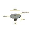 1Pcs Gearbox Locking Screw Metal Steel Spring Guide Screw Lock For 95% Nylon Metal Gearbox Locking Screw