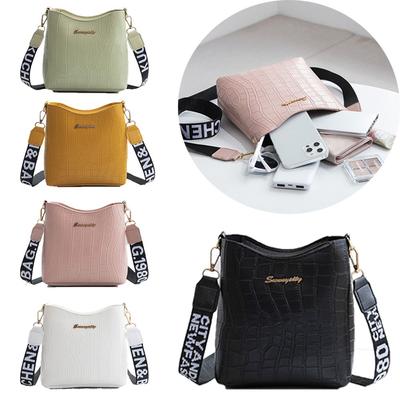 Casual Purse Crocodile Handbags Women Messenger Bag Ladies Crossbody Bucket Female Shoulder Bag