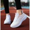 Damenschuhe, Sportschuhe, Damen-Laufschuhe, Stoßdämpfende Schuhe, Freizeit-Meshschuhe mit weicher Sohle, Atmungsaktive Laufschuhe
