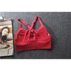 European and American-Style Top Cross V-neck Bra Sports Underwear