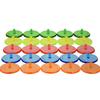 Transparent Colorful Golf Ball Position Markers Plastic Light weight Multicolor Selection Easyly Green Identification