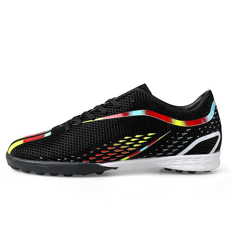 Football shoes spikes men's and women's low-top non-slip large-size sports shoes breathable shock-absorbing fashionable adult training shoes