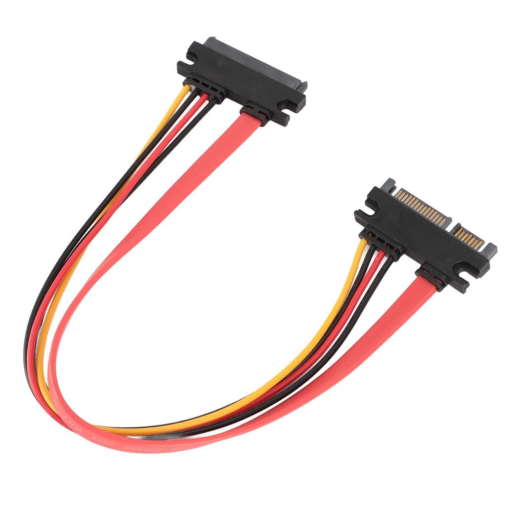 22Pin SATA Power Extension Cable Serial ATA Male To Female Combo Data Power Extension Cable