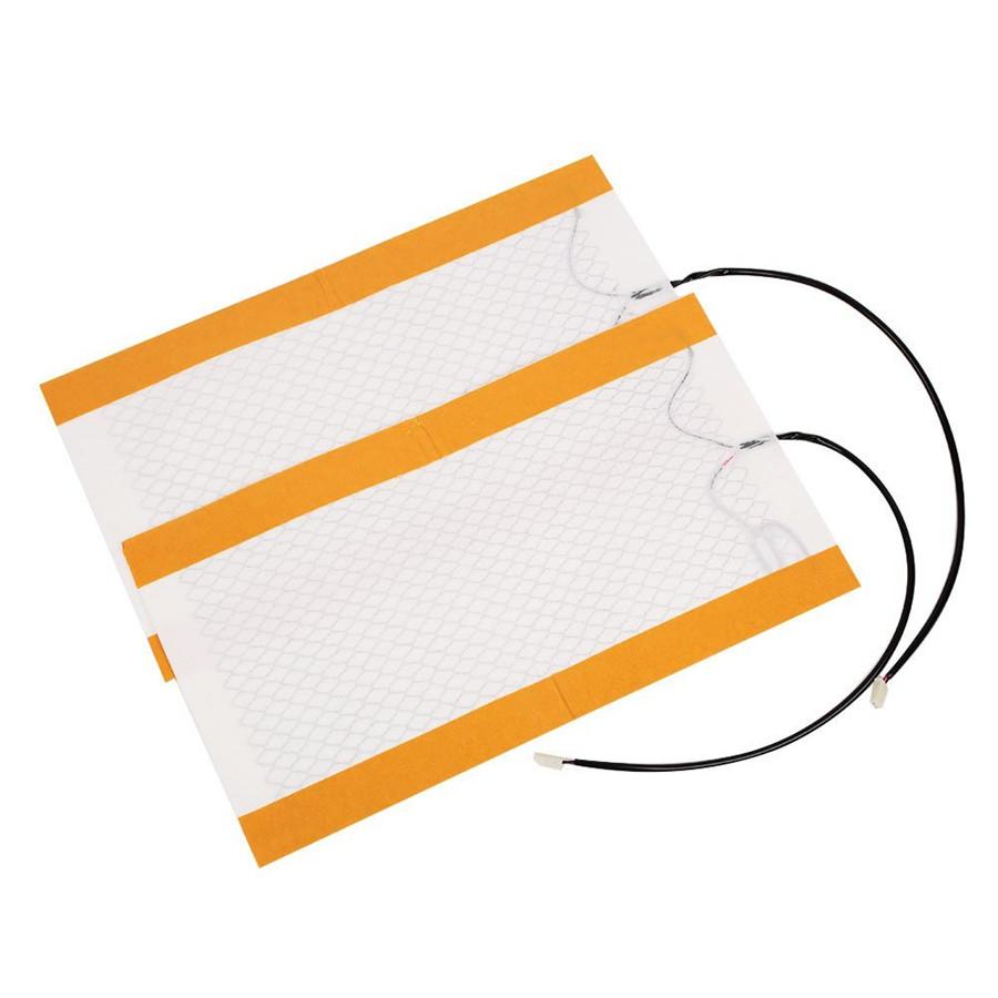 Universal 2Pcs 48×27Cm Carbon Fiber Auto Car Suv Seat Heated Heater Heating Pad 12V