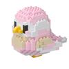 KNEW BUILT Bunte Papageien Mikro Mini Bausteine Montage Spielzeug 3D Modellsteine für Vögel Spaß Praktische Fähigkeit Geschenk