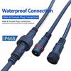 M12 IP67 Waterproof Cable Connector 2-8 Pin Male Female Plug With PVC Wire For Car Motorcycle LED Light Auto Accessories