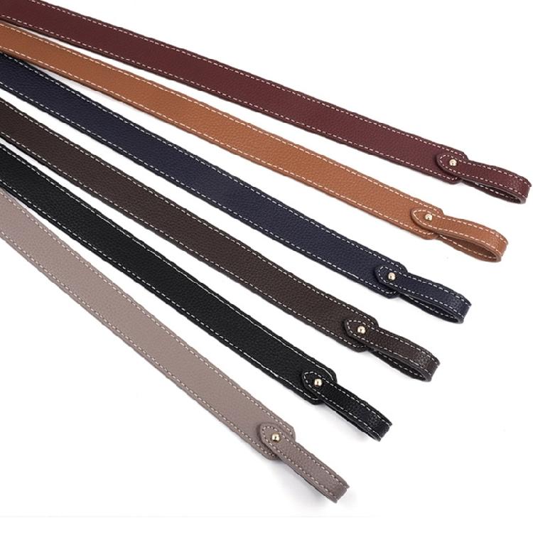 26in Handbag Shoulder Strap Lychee Texture Strap PU Leather Crossbody Bag Strap