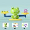 Children's digital frog balance toy early education puzzle addition and subtraction enlightenment balance mathematics teaching t