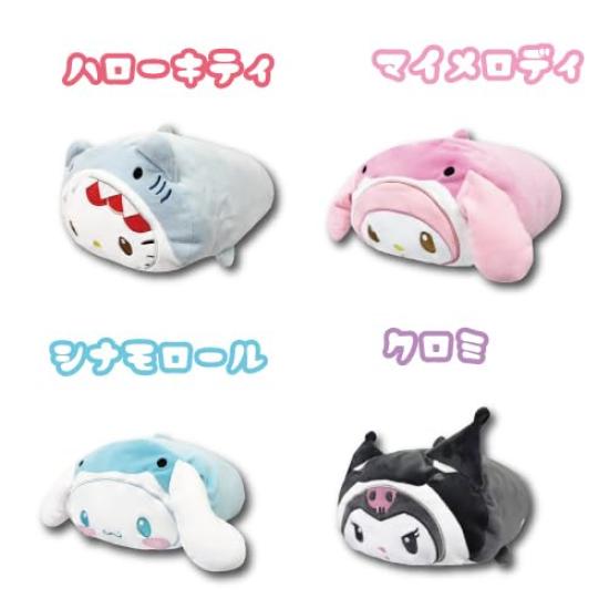 Hatayama Shoji Sanrio Cooling Sea H17 x W26 x Product 34203274 Cushion, Kuromi, Creature, Approx. D35cm, Number